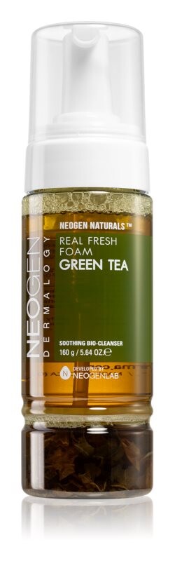 

Успокаивающая очищающая пена Neogen Dermalogy Real Fresh Green Tea