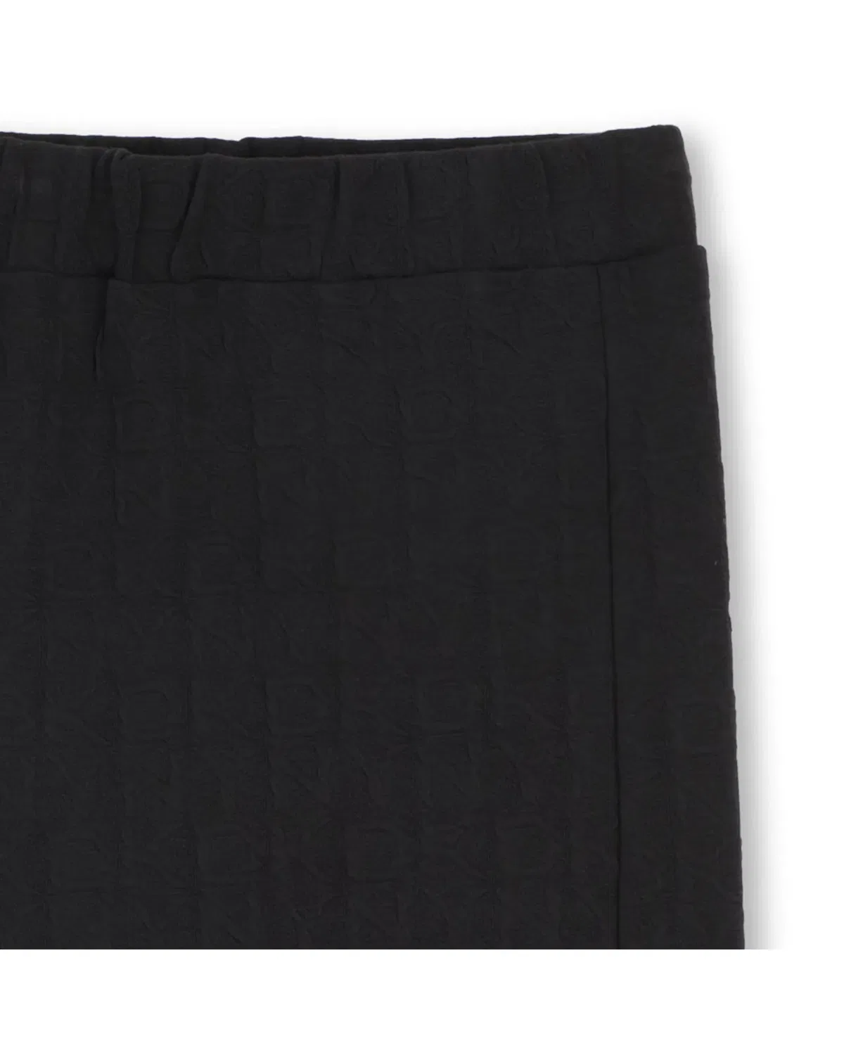 Детская юбка для девочек прямая с логотипом DKNY, Negro — фото 2
