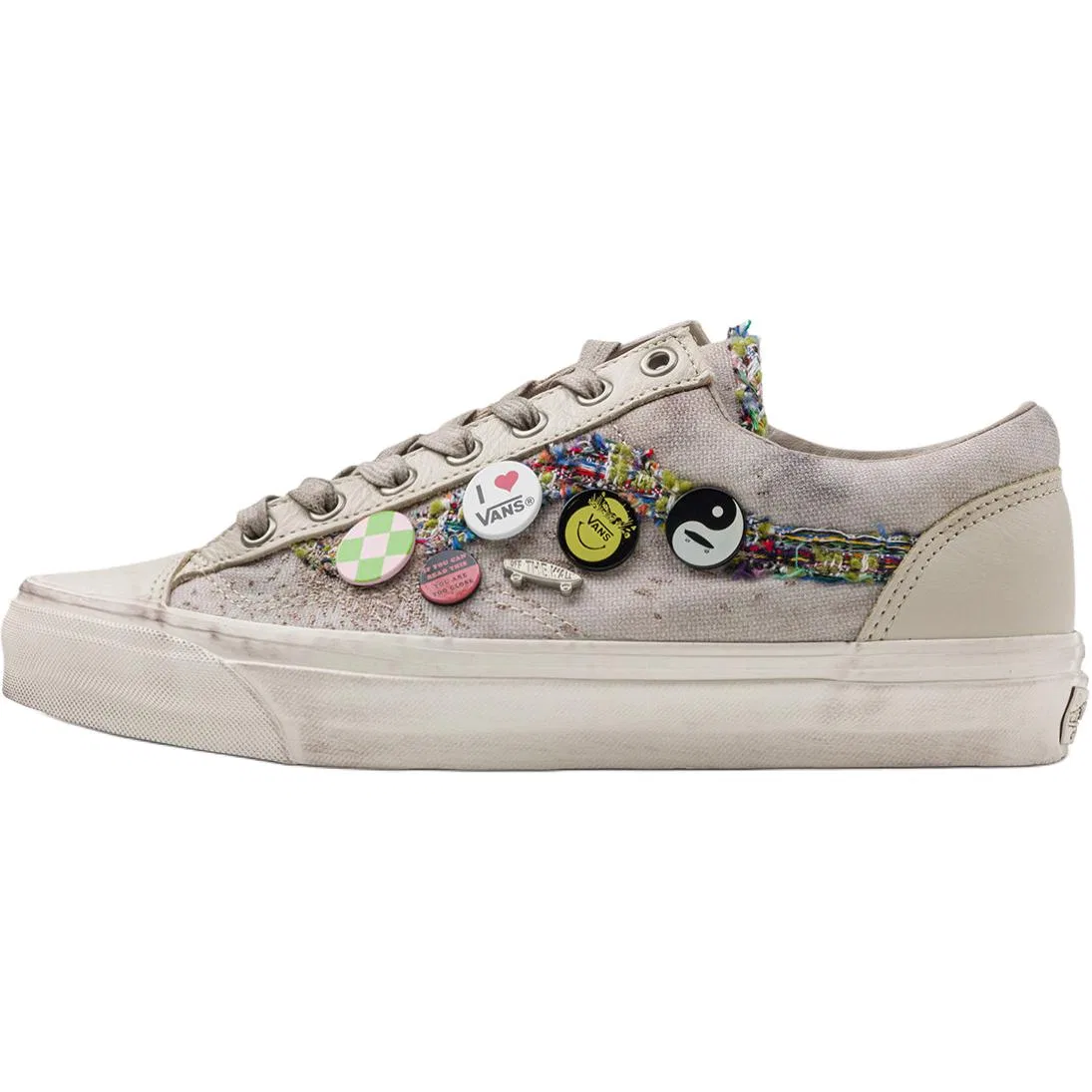 Детские кроссовки унисекс низкие Vans Premium Old Skool 36, Beige