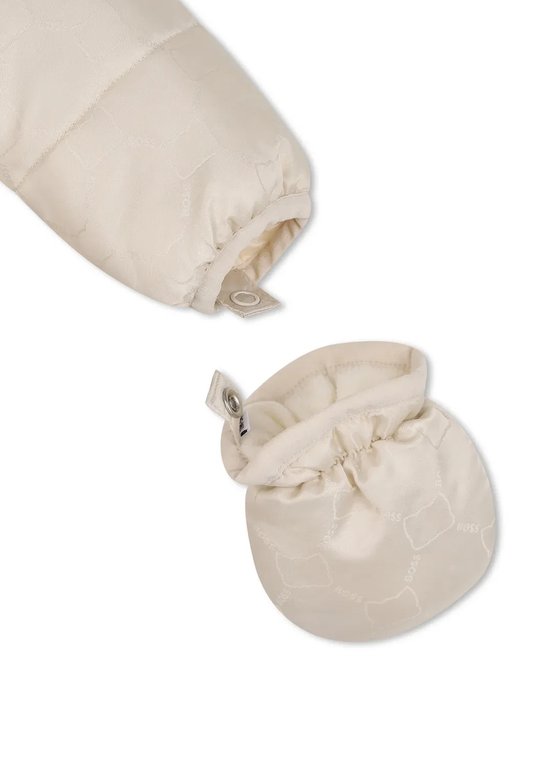 Детский комбинезон "все в одном" Boss Kidswear, New Beige — фото 3