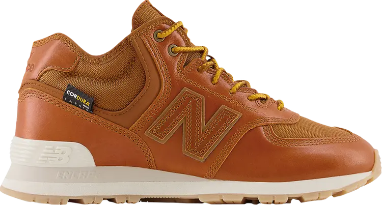 

Кроссовки высокие New Balance 574, оранжевый