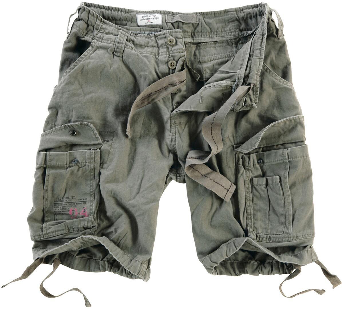 

Шорты Surplus Airborne Vintage для мотокросса, оливковый