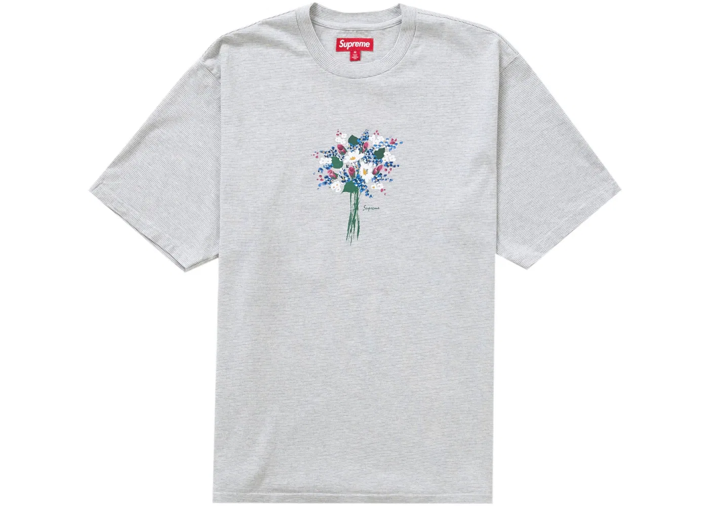 Мужская футболка с принтом Supreme Top, Stripe