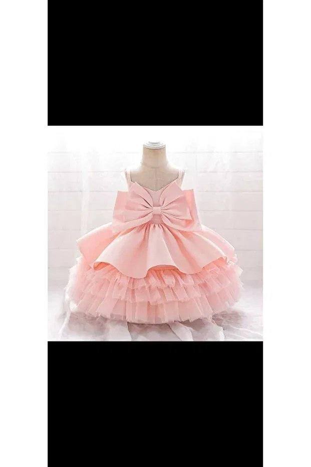 Детское платье для девочек сатиновое Peza, Pink
