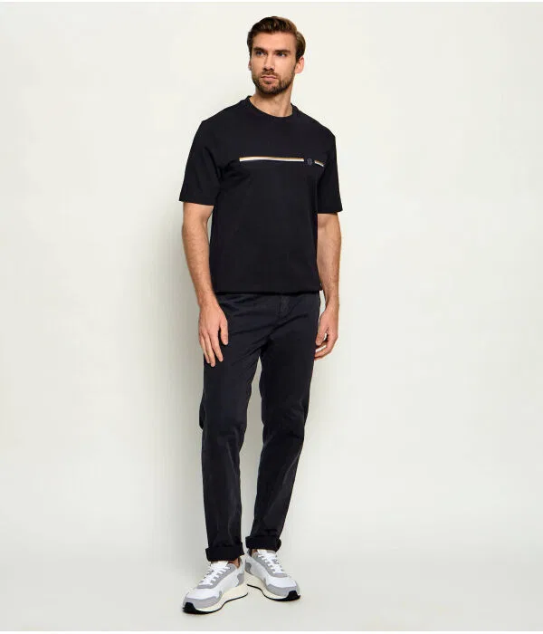 Мужская футболка с круглым вырезом C-Taut 41 BOSS, черный — фото 2