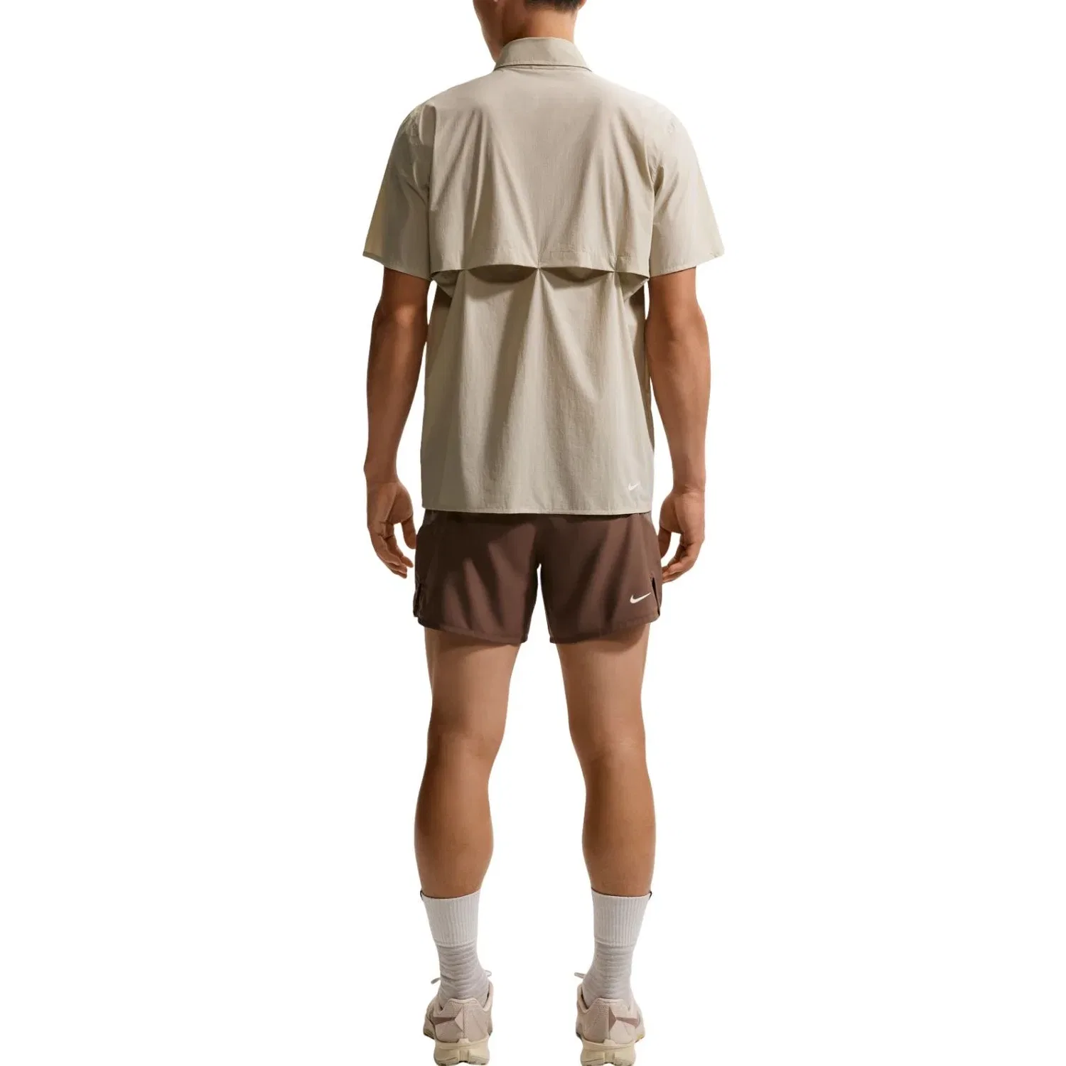 Мужская рубашка Nike ACG Aireez Trail Shirt, бежевый — фото 3