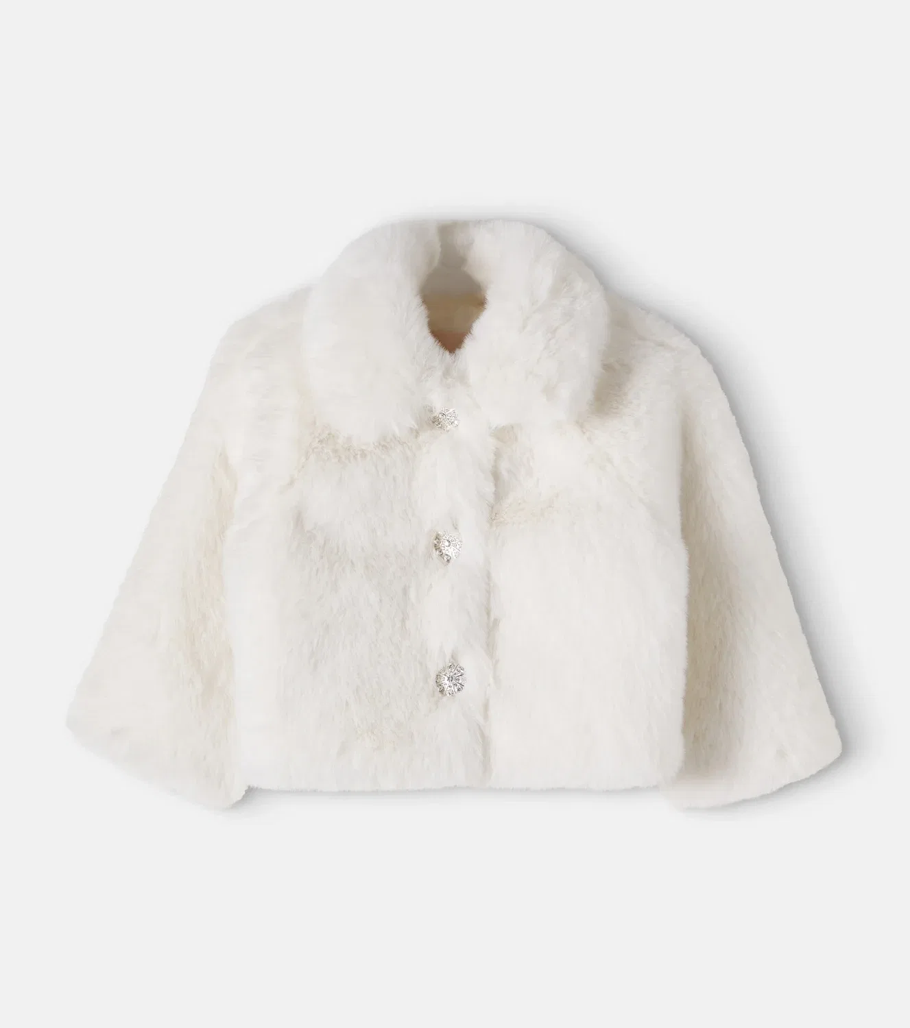 Легкая куртка с пуговицами Furberry Tutu Du Monde, белый