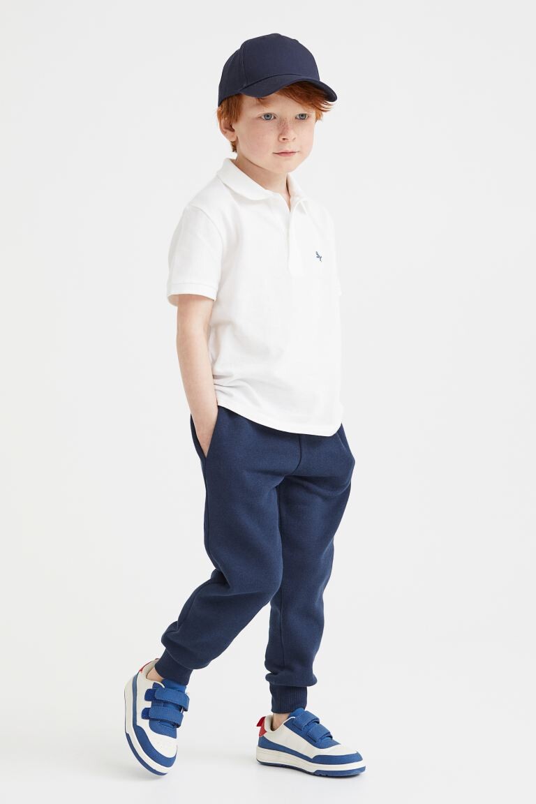 

Джоггеры с пухом внутри H&M, темно-синий