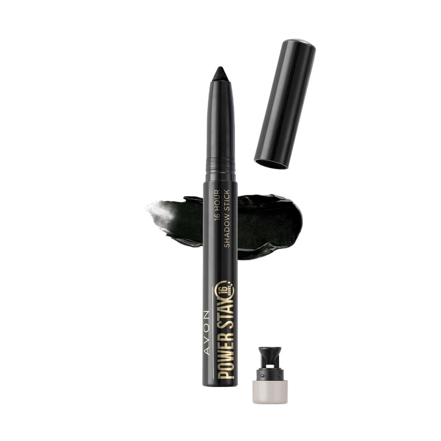 

Тени-карандаш для век Avon Power Stay «16 часов» - Essential Black - 1,4 г