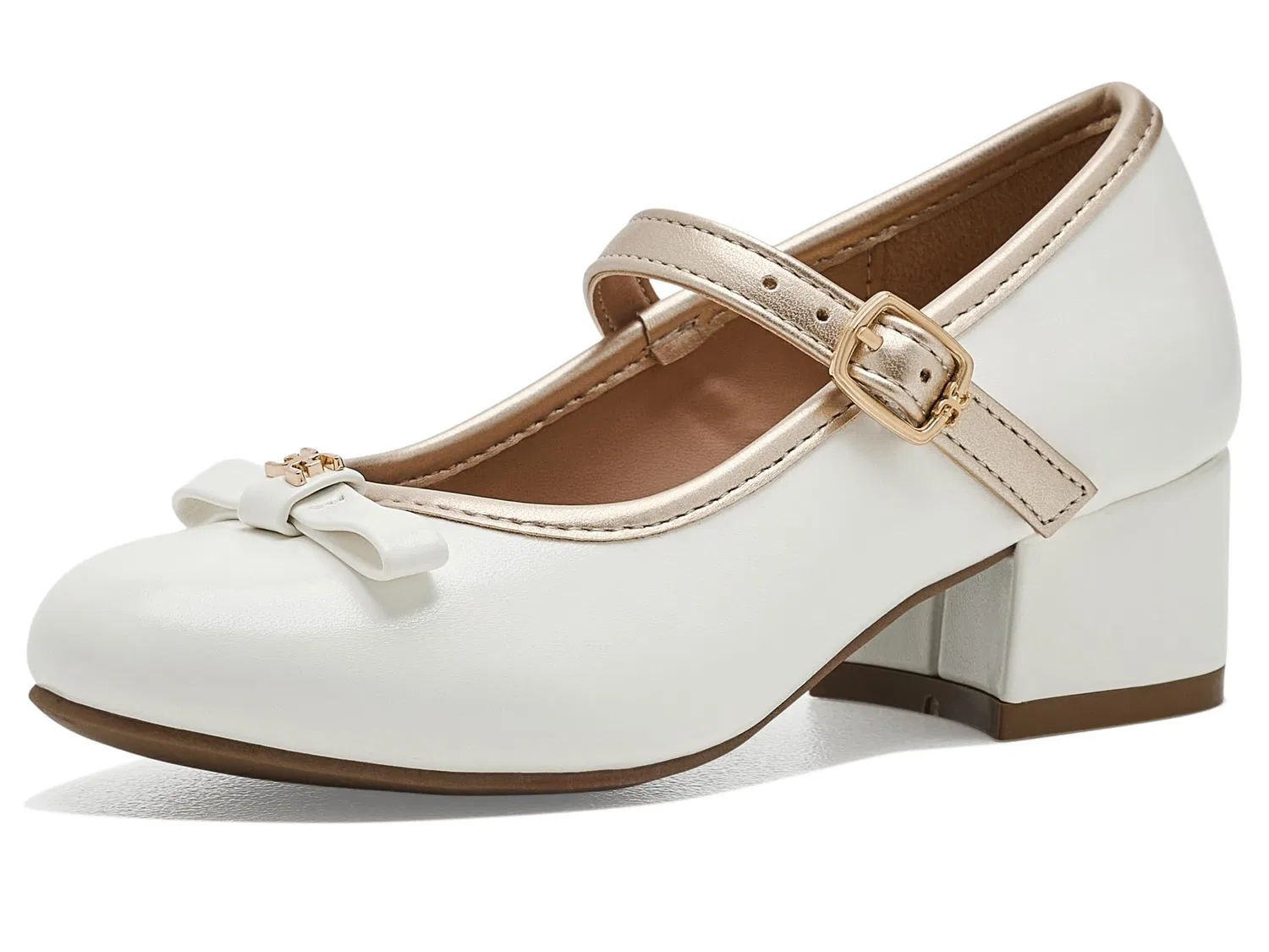 Туфли Bianca Bowey (для маленьких и больших детей) Sam Edelman Kids, White — фото 2