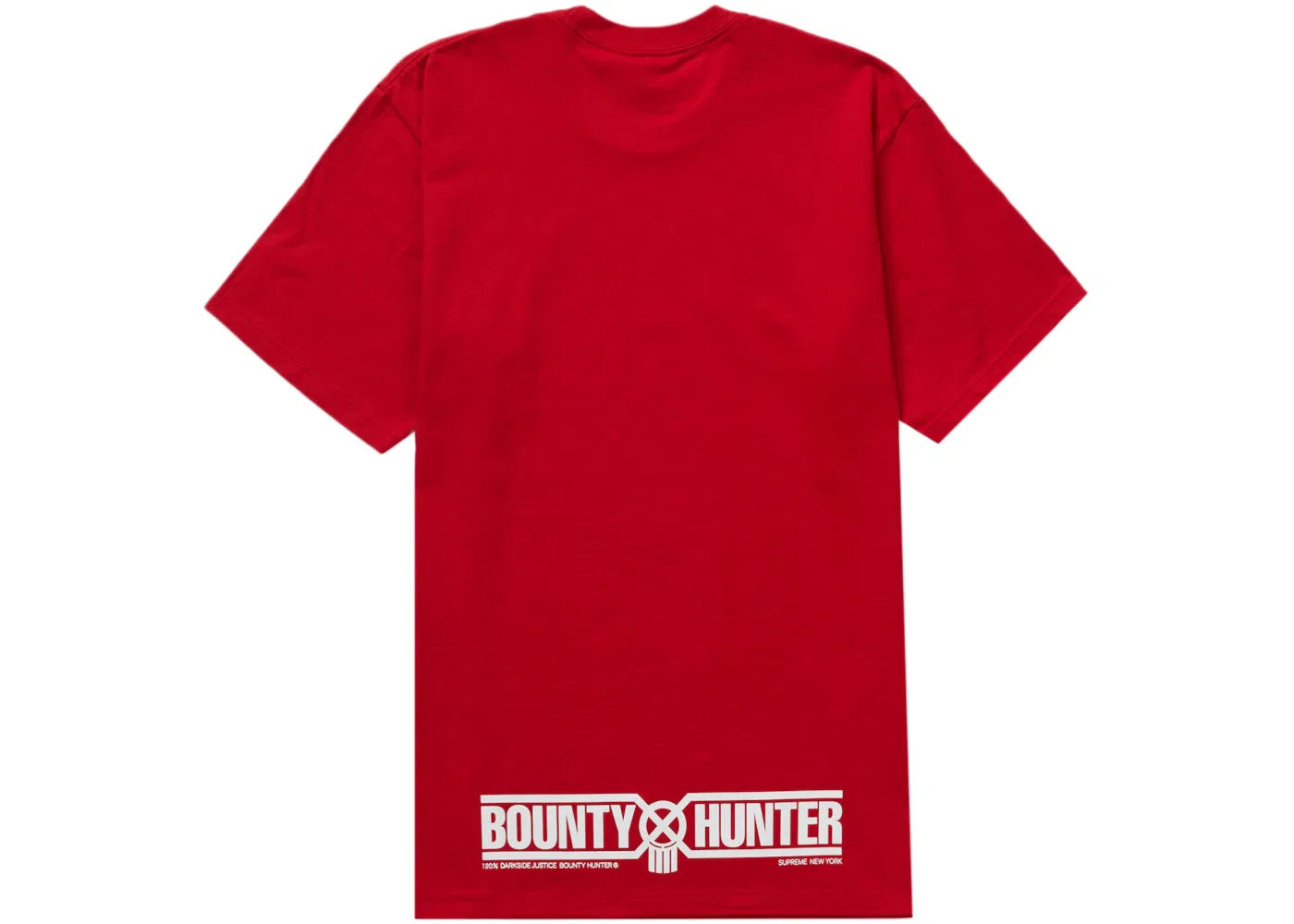 Мужская футболка с принтом Bounty Hunter Wolf Supreme, Red — фото 2