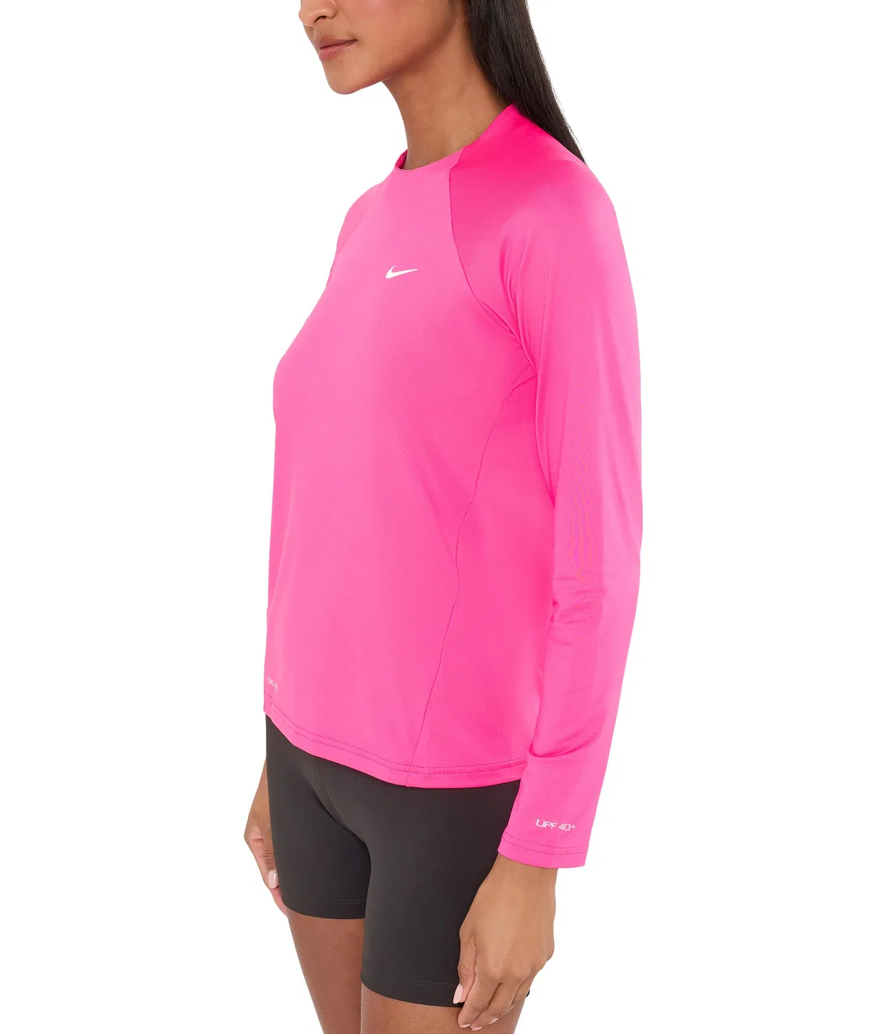 Футболка с длинными рукавами Hydroguard Dri-FIT UV Nike, Desert Pink — фото 3