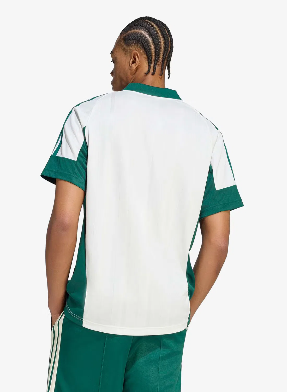 Футболка-поло с графичным принтом Climacool Lux Tiro Crest Adidas, белый — фото 2