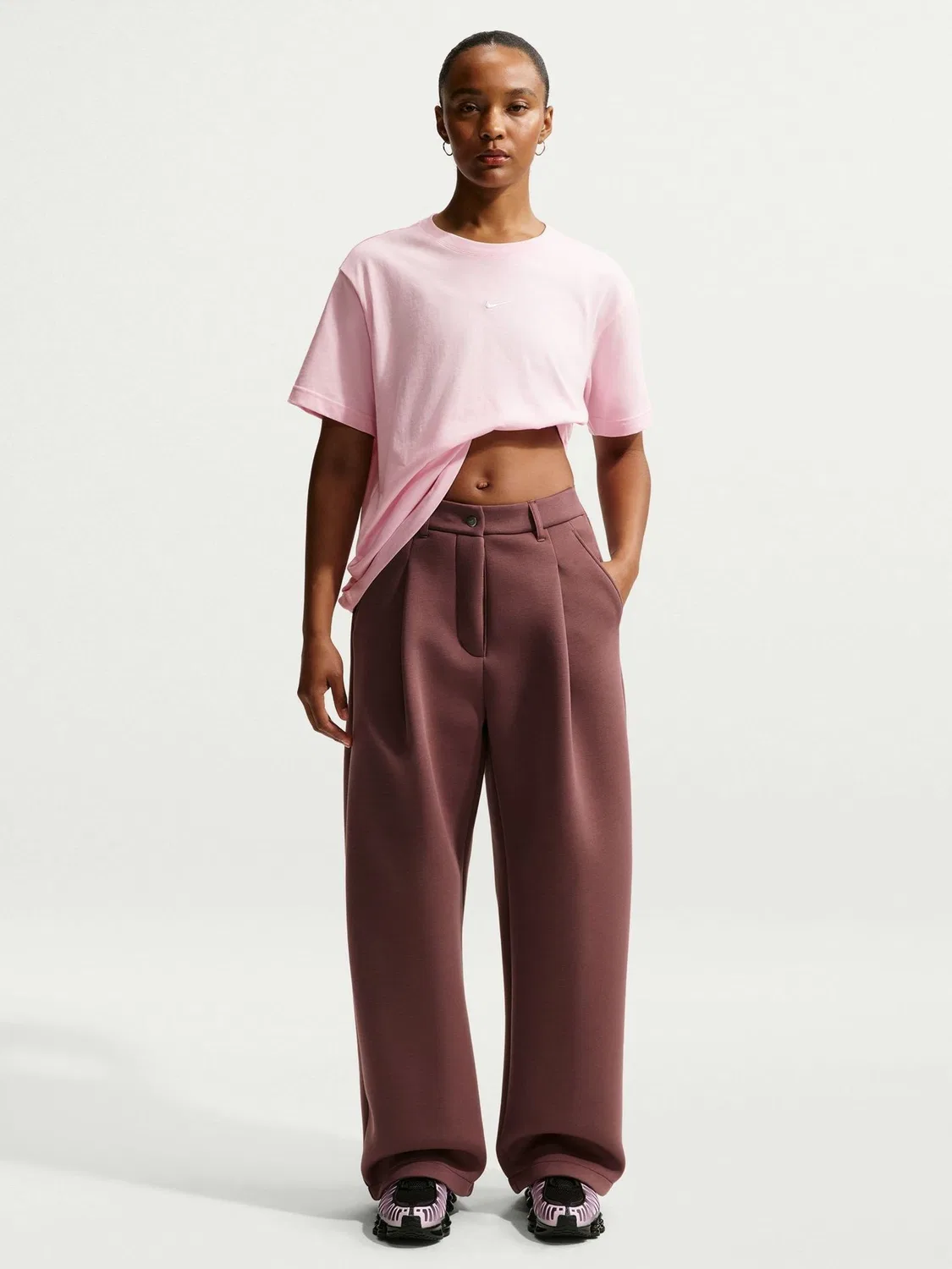 Футболка оверсайз Nike Sportswear Classic, Pink Foam — фото 2