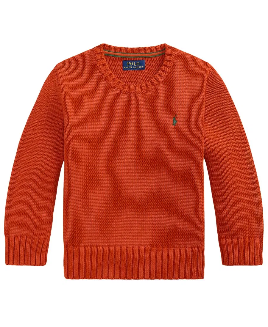 Свитер с круглым вырезом Polo Ralph Lauren, Varsity Orange