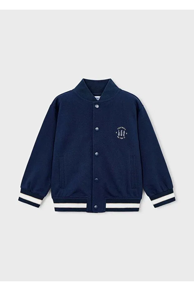 Детское пальто для мальчиков с длинным рукавом College Coat Mayoral, Navy Blue — фото 2