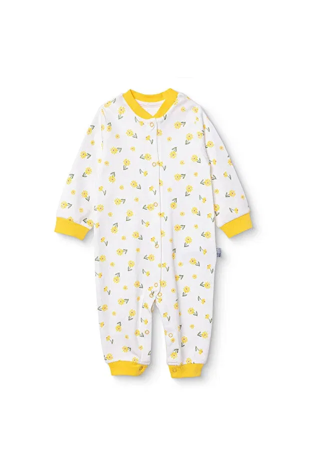 Детский комбинезон для девочек с длинным рукавом Hellobaby Ebebek Hello Baby, Ecru