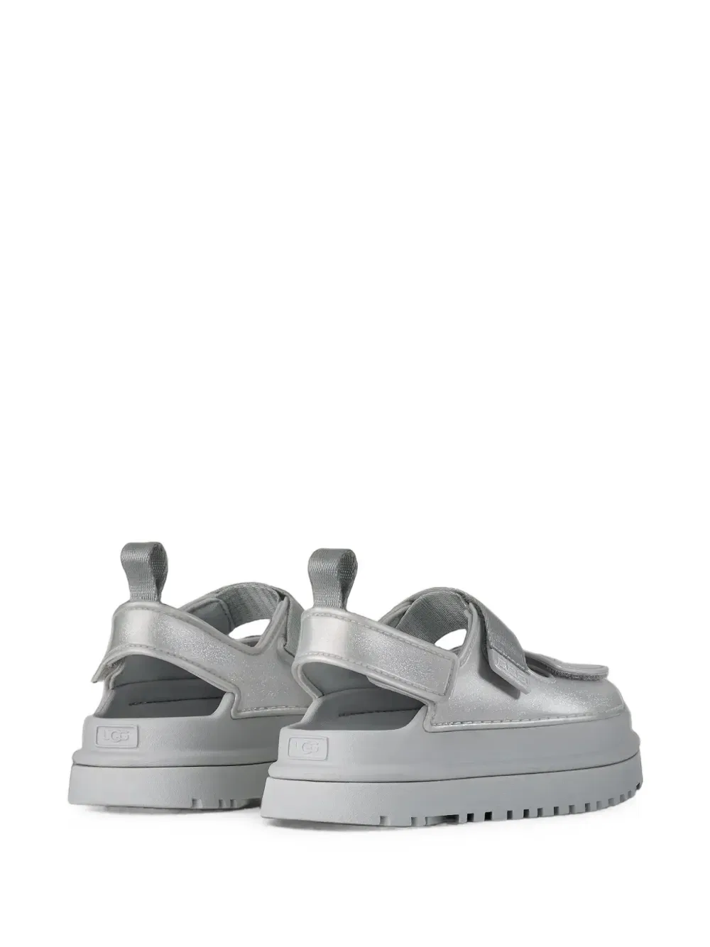 Сандалии для девочки Ugg Kids, серебристый — фото 3