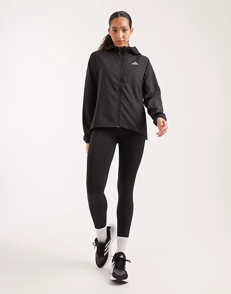 Куртка Adidas performance Adi365 running essentials, черный — фото 2