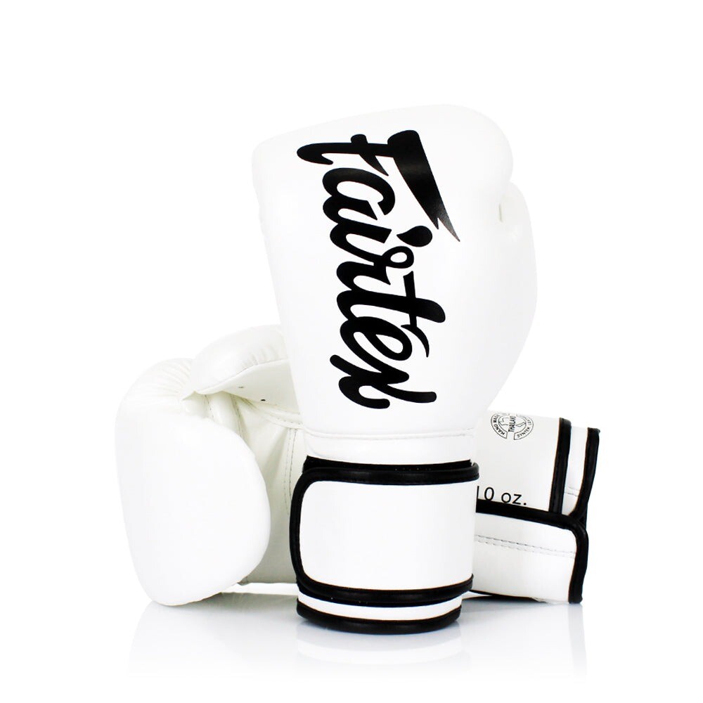 

Боксерские перчатки Fairtex Microfiber, 12 oz., белый