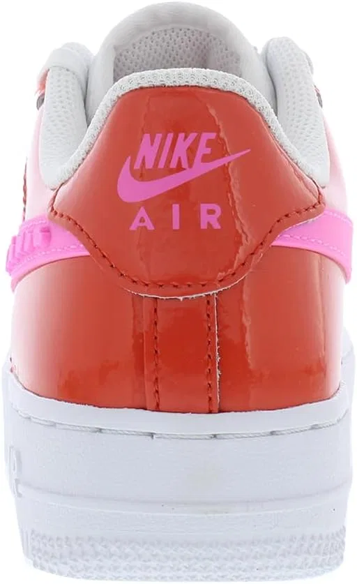 Детские кроссовки для девочек Air Force 1 LV8 Nike, Picante Red/Pink/Spell White-Red — фото 3