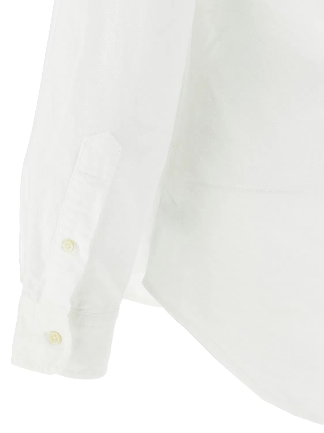 Мужская рубашка с длинным рукавом Oxford Polo Ralph Lauren, White — фото 4