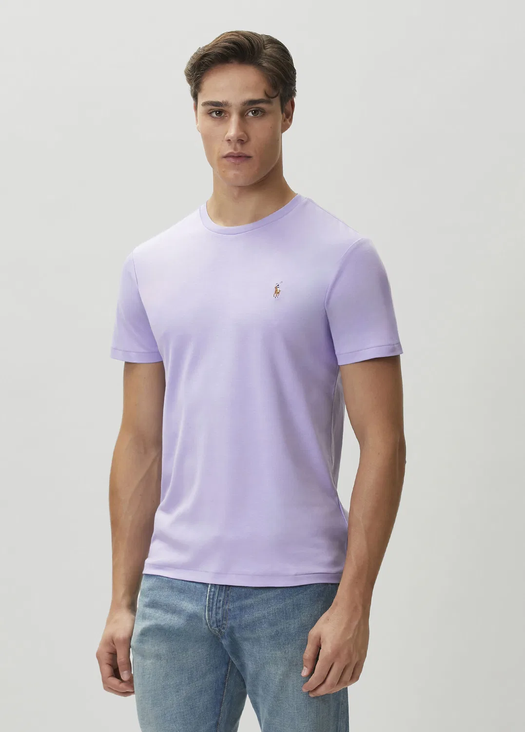 Футболка поло Polo Ralph Lauren, mor — фото 3