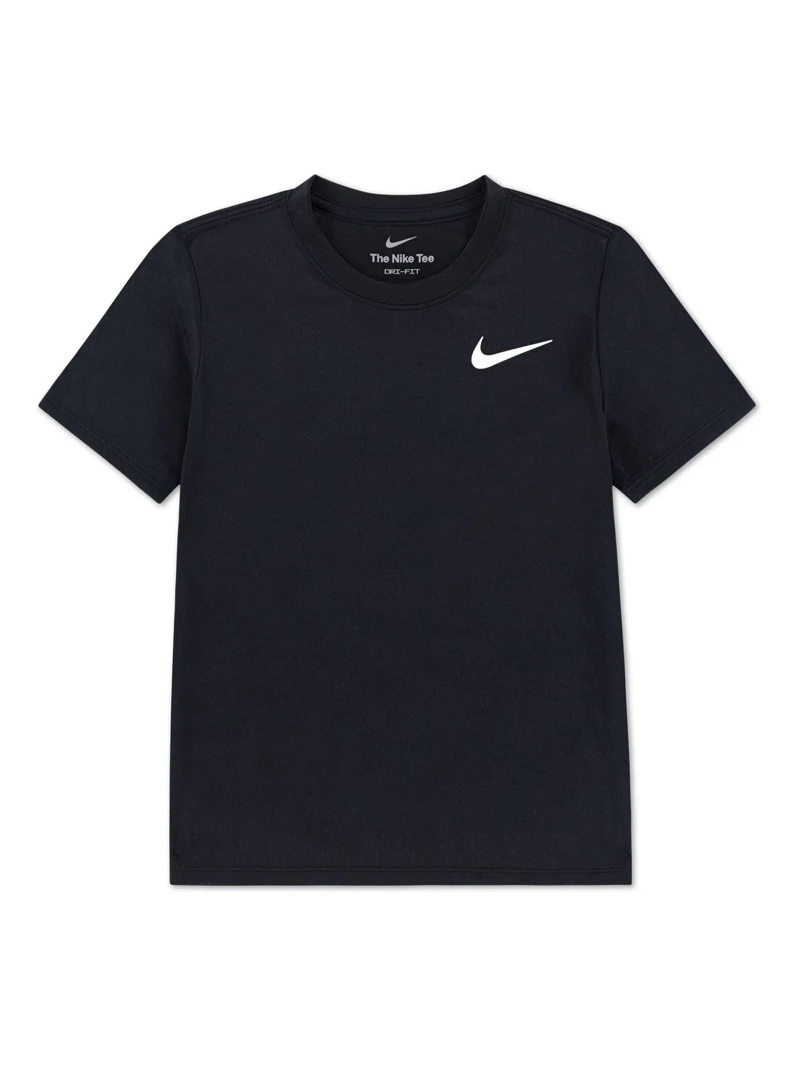 Футболка с контрастным логотипом Nike Black Legend, черный