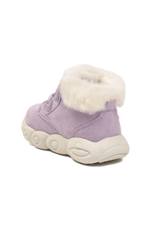 Детские ботинки для девочек на плоской подошве Cool, Lilac — фото 4