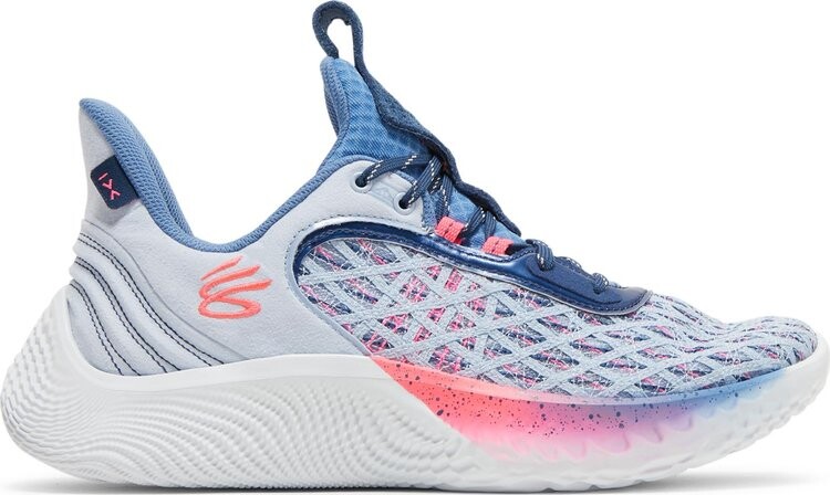

Кроссовки Curry Flow 9 Warp The Game Day, синий