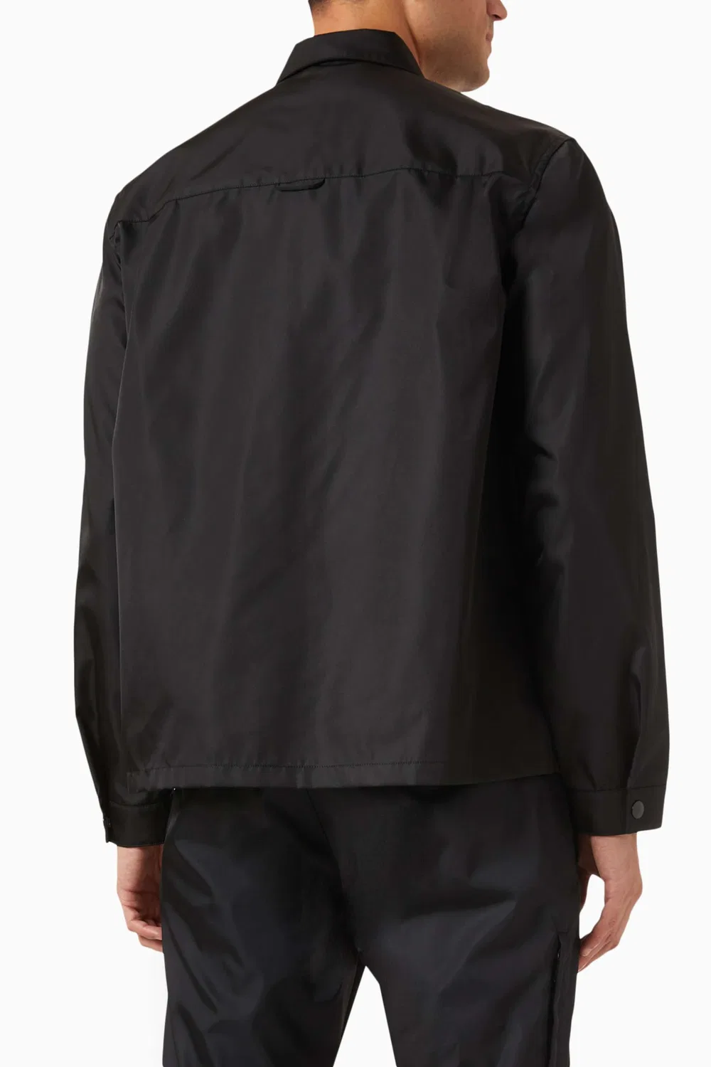 Рубашка повседневная с треугольным логотипом Re-nylon Prada — фото 3