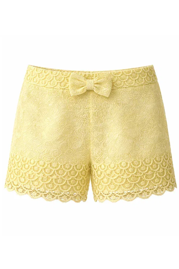 Детские шорты для девочек brode Esila Kids, Yellow