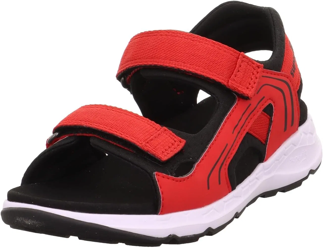 Детские сандалии для мальчиков Superfit, Red/Black