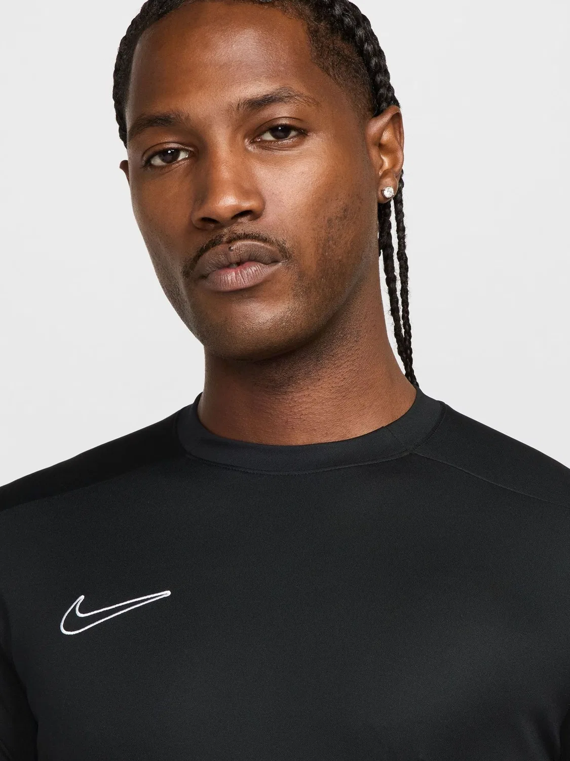 Футболка тренировочная Academy Dri-FIT Nike, черный — фото 3