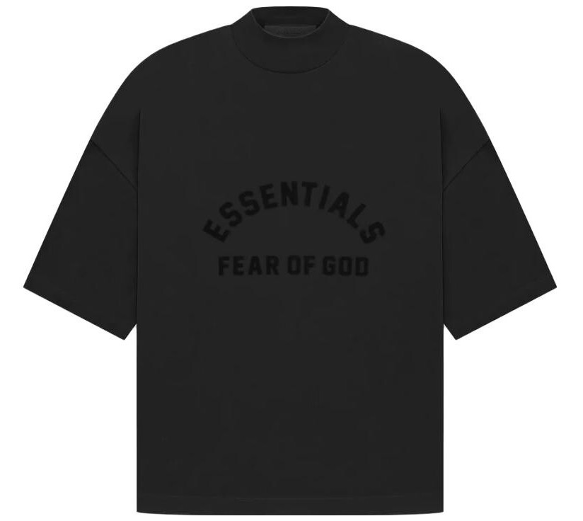 

Футболка Essentials (Fear of God), базовая, темный графит, Черный, Футболка Essentials (Fear of God), базовая, темный графит