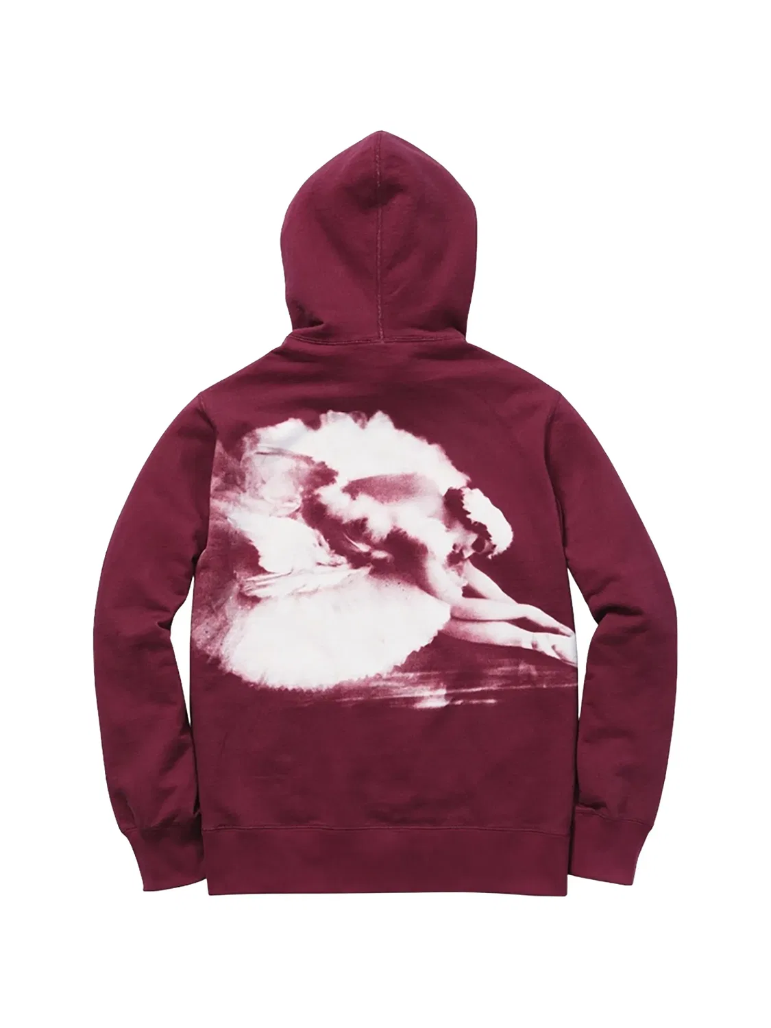 Худи Ballerina на молнии Supreme, красный