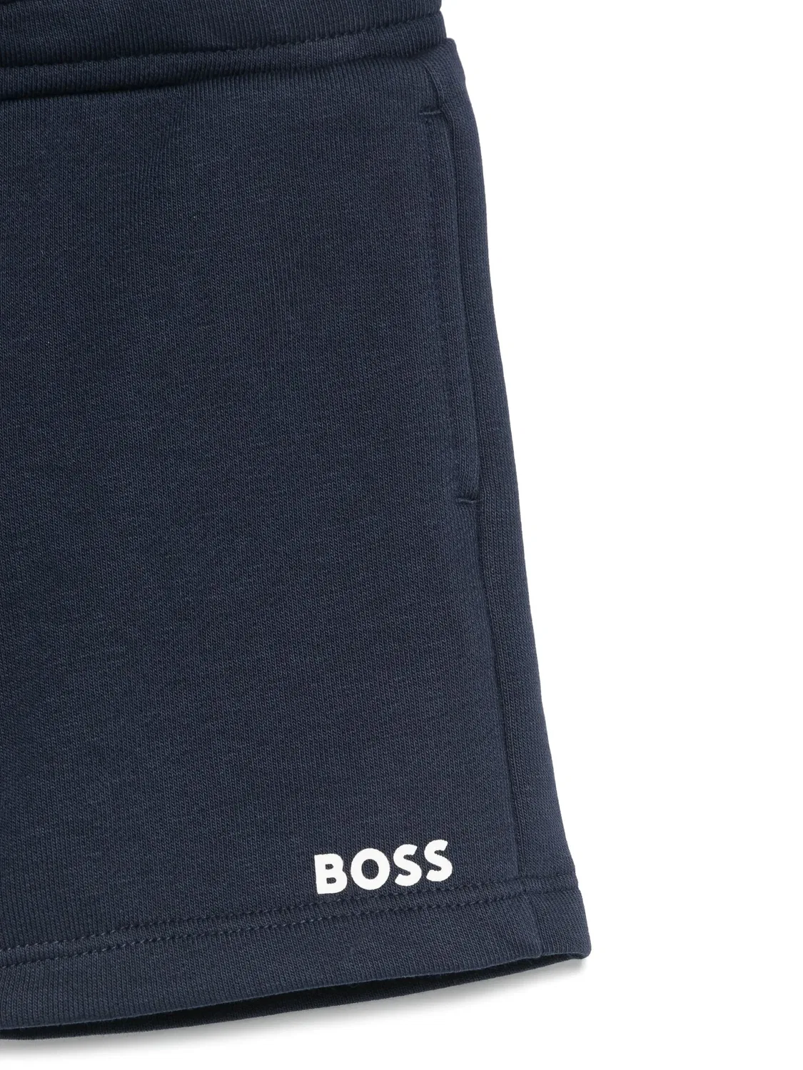Шорты с логотипом BOSS, синий — фото 2