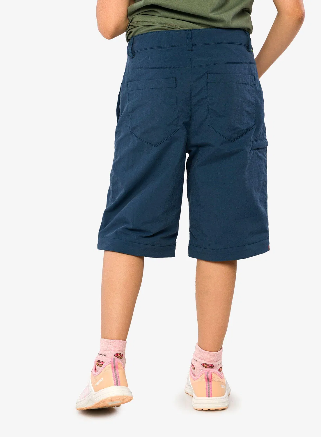 Детские брюки против комаров с защитой UPF 50+ Kids Detective ZO Pants Vaude, Dunkelblau — фото 4