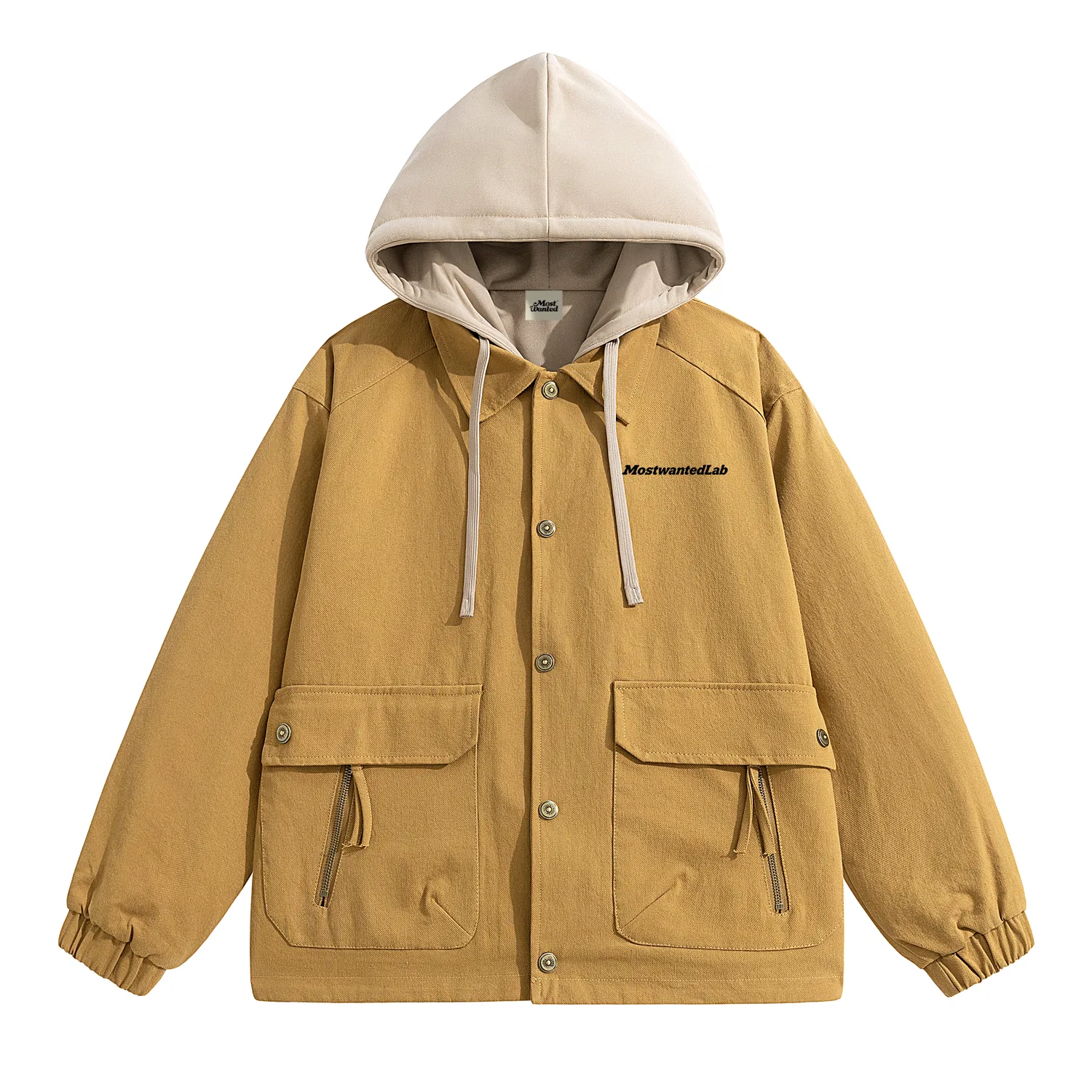 Детская куртка с капюшоном Dark Khaki MostwantedLab