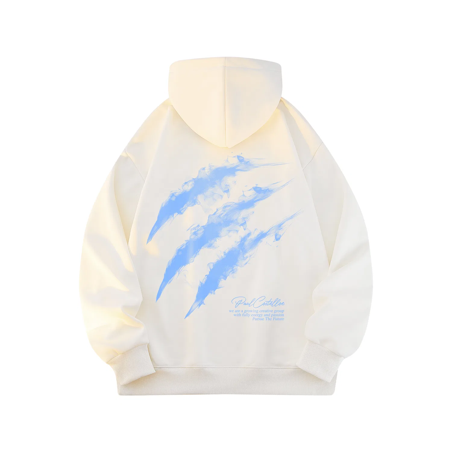Детский свитшот унисекс с флисовой подкладкой Paul Costelloe, White Fleece-Lined