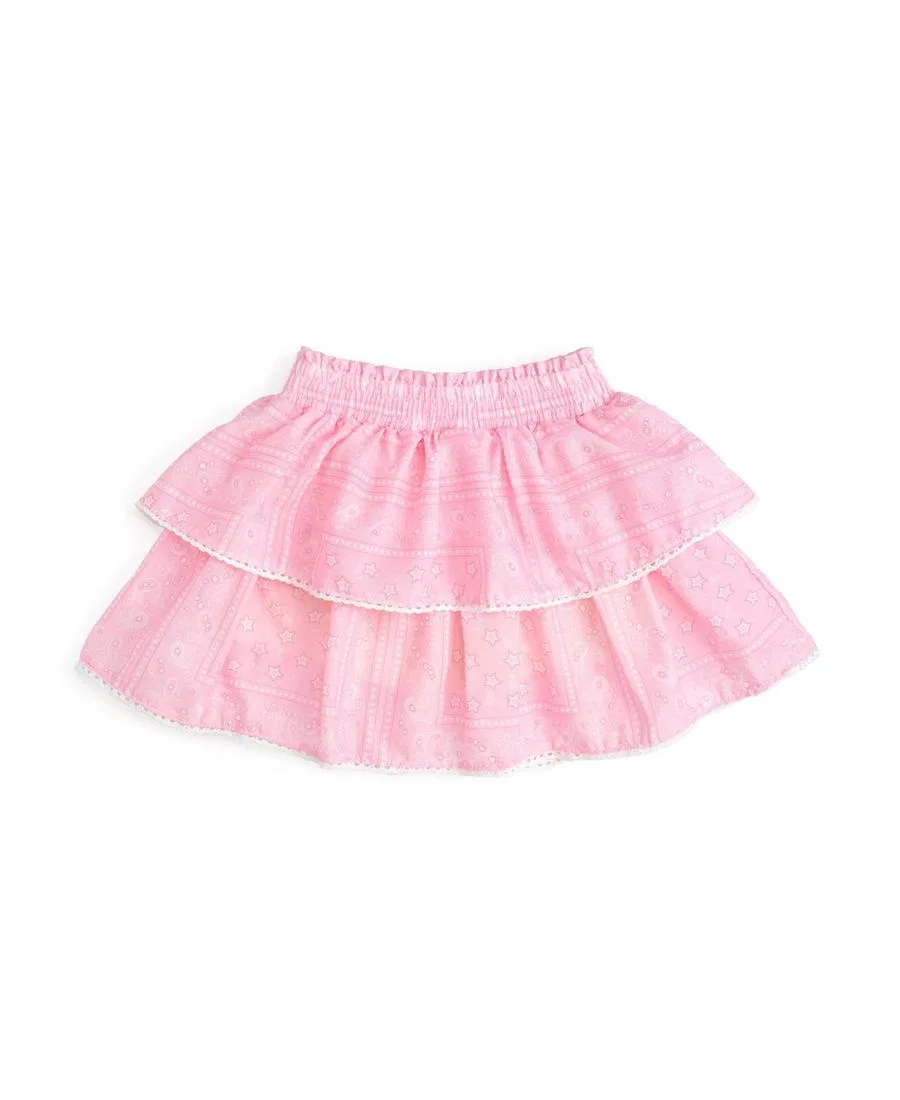Юбка-шорты с принтом Bandana Western Skirts Sweet Wink, Multicolor