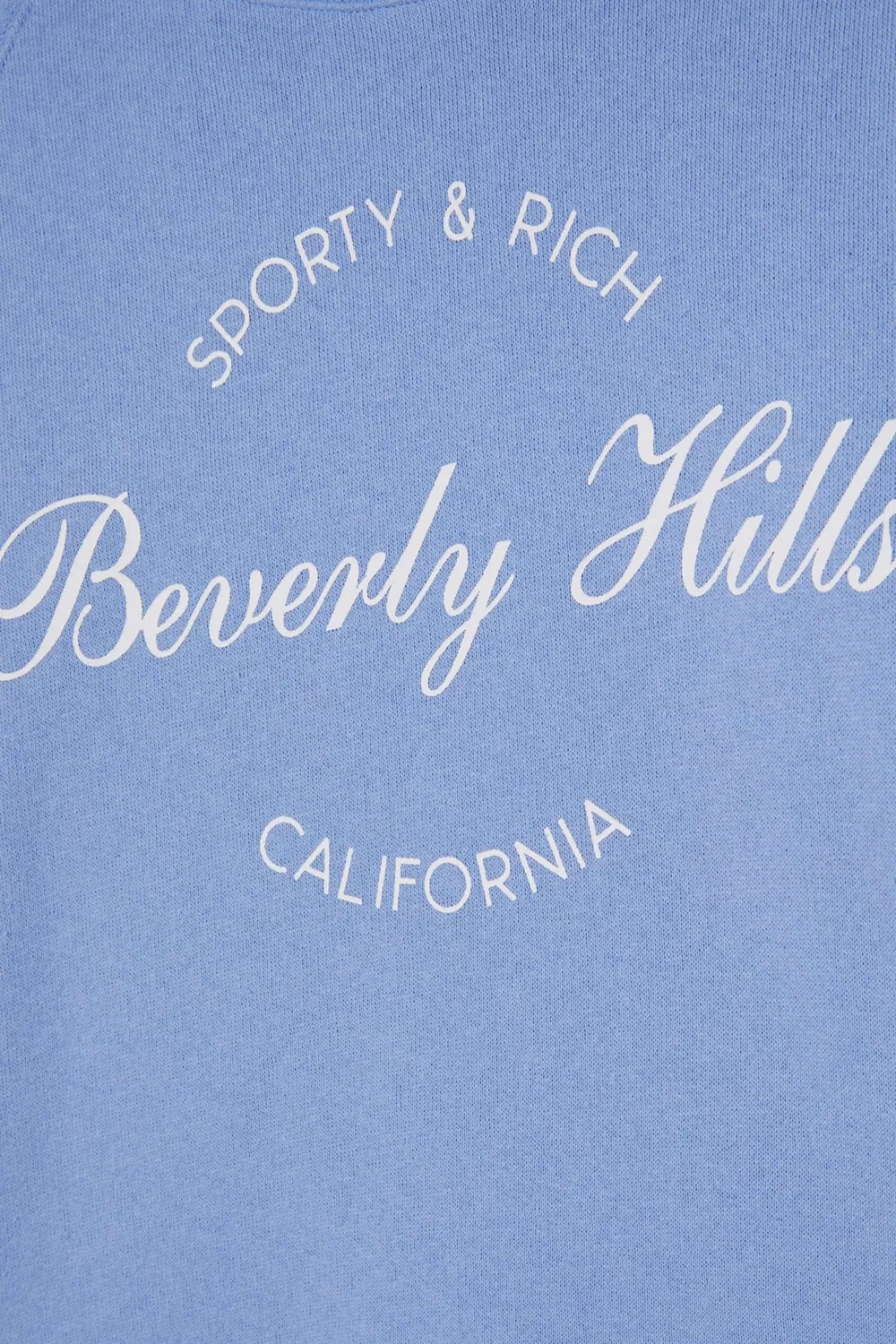 Свитшот с логотипом Beverly Script Logo Sporty & Rich — фото 4