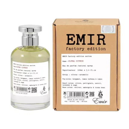 Парфюмерная вода цитрусовая Emir Ultra Citrus Paris Corner, 100 мл