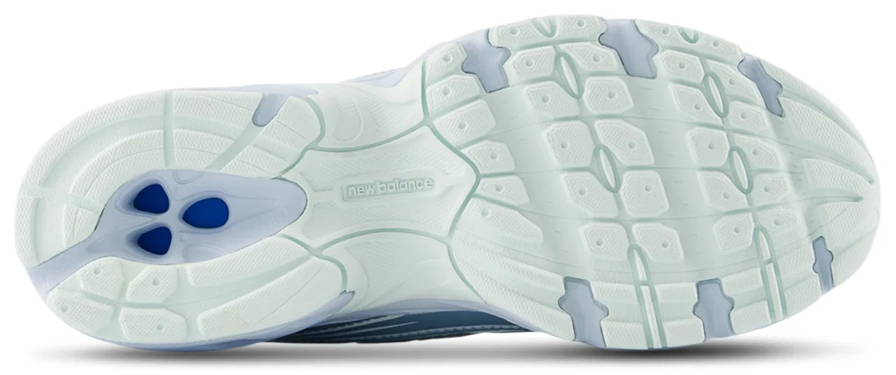 Кроссовки для девочек 740 New Balance, цвет Glint Blue/Oxford Blue — фото 4