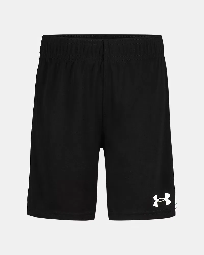 Шорты для мальчиков на эластичном поясе UA Tech Vent UnderArmour, Black/White