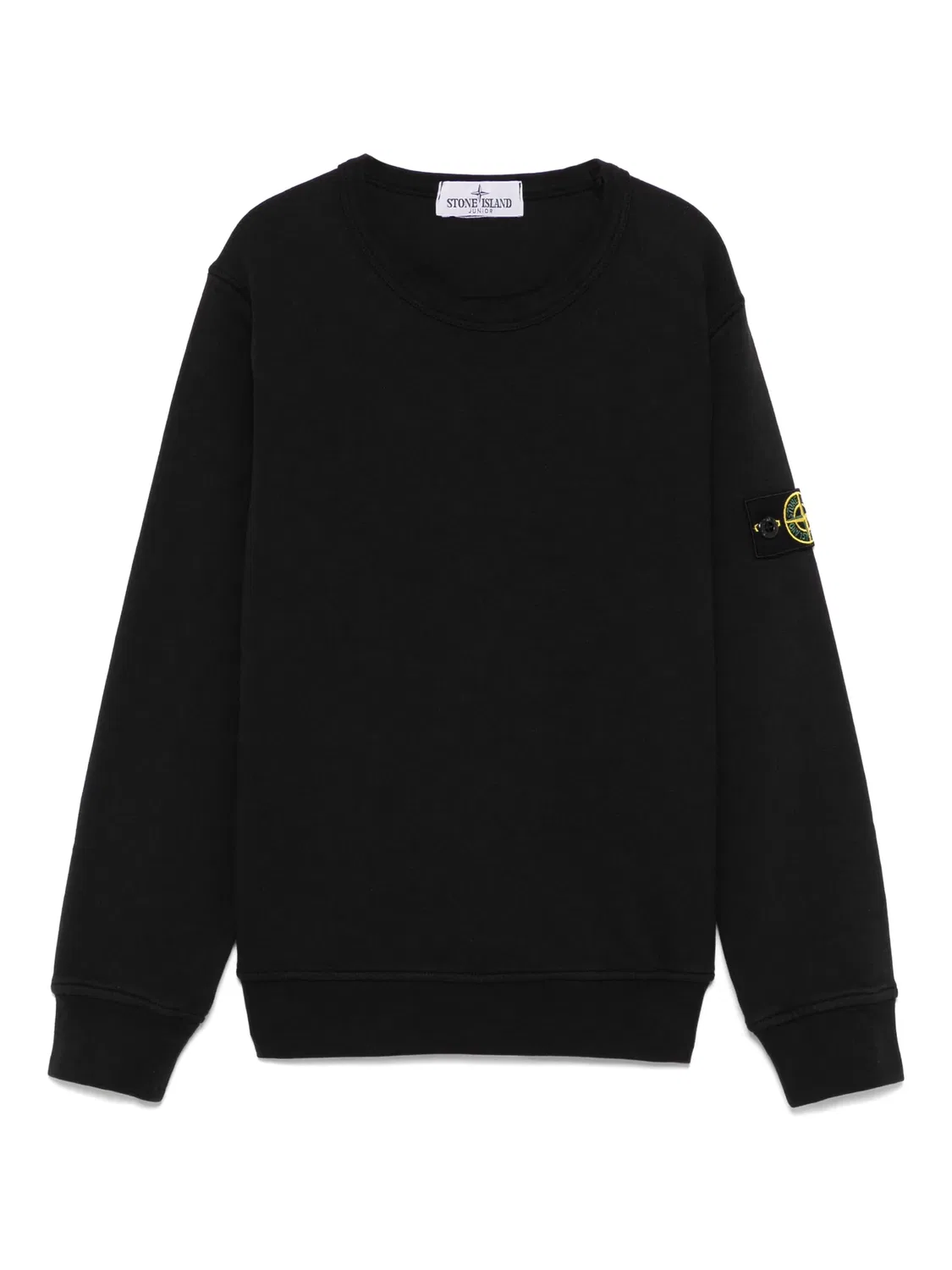Свитшот с эмблемой компаса Stone Island, черный