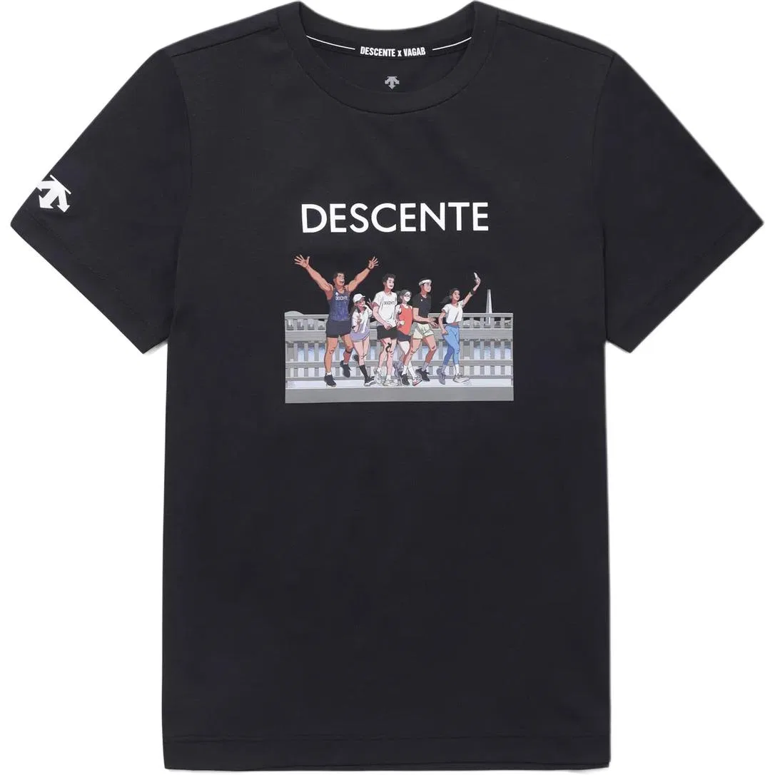 Детская футболка с принтом x Kim Jung yoon T Shirt Kids' DESCENTE