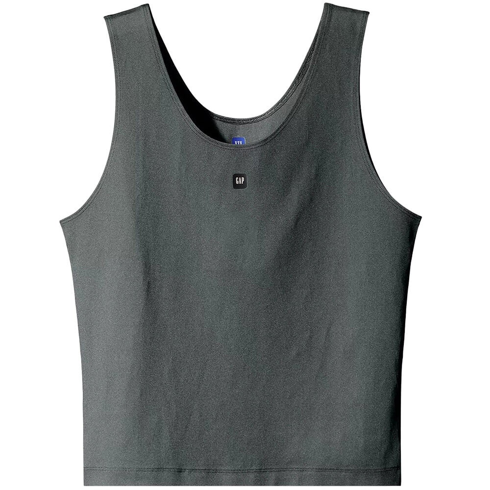 

Майка Yeezy Gap Engineered by Balenciaga Second Skin, темно-зеленый, Серый, Майка Yeezy Gap Engineered by Balenciaga Second Skin, темно-зеленый