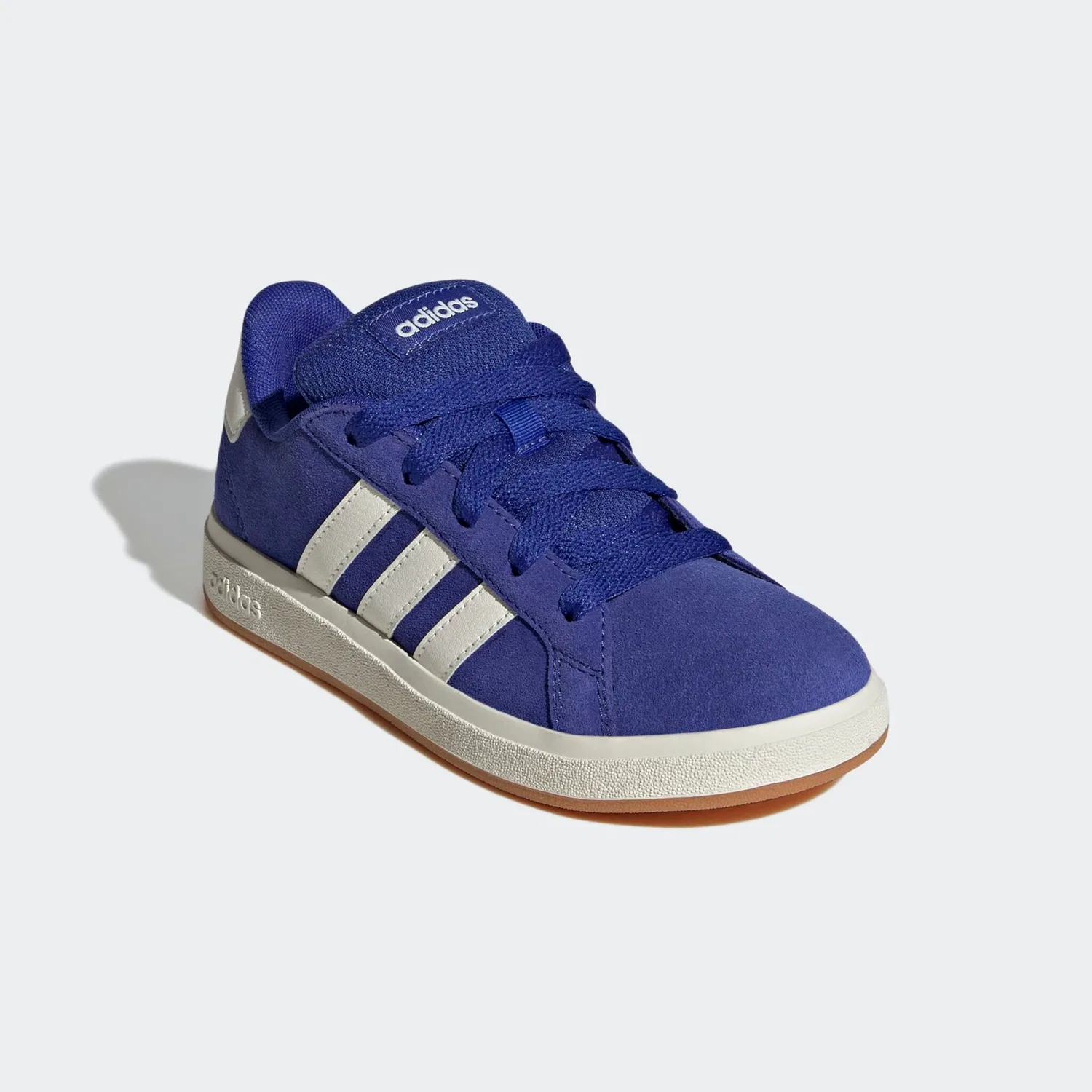 Детские кроссовки в стиле скейт-культуры Adidas Sportswear, Semi Lucid Blue/Off White