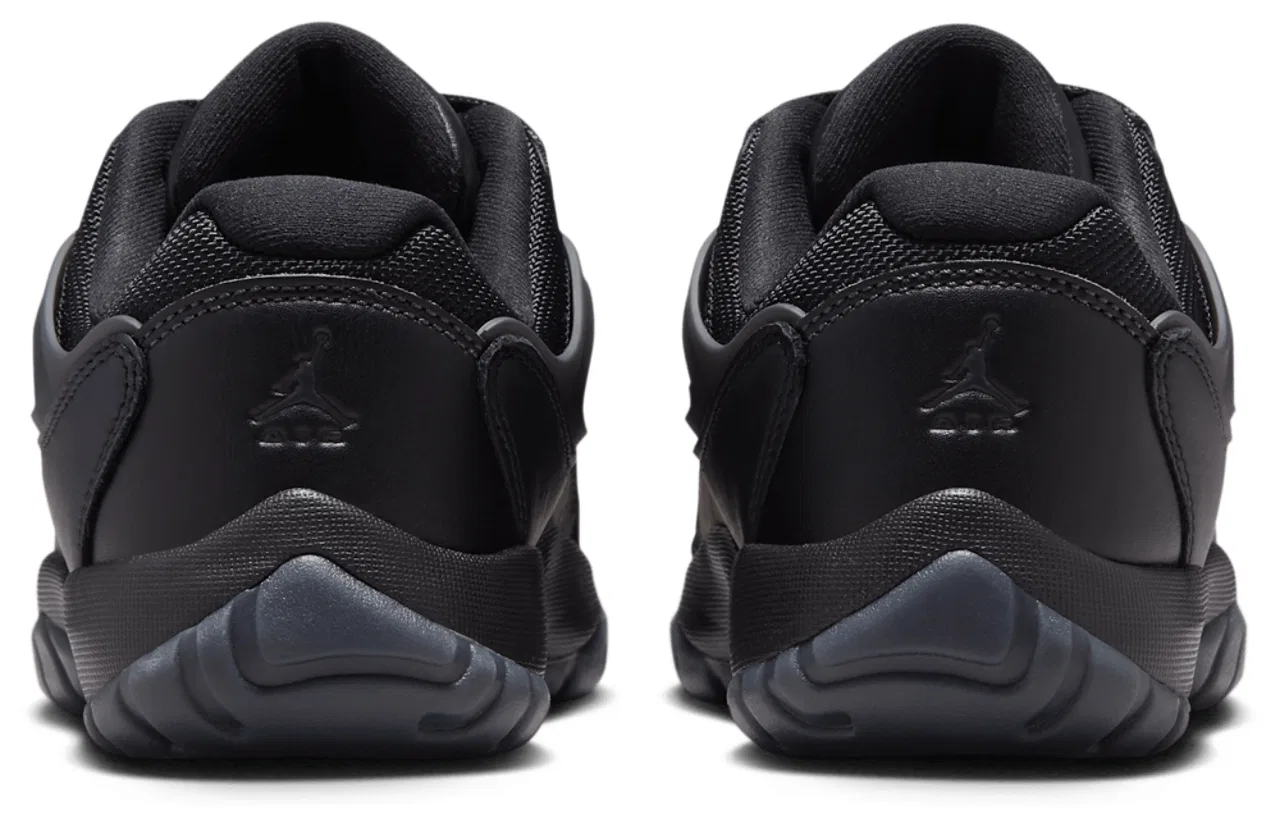 Детские кроссовки для мальчиков с кожаным верхом Jordan Air Jordan 11 RM, Gray/Black — фото 3